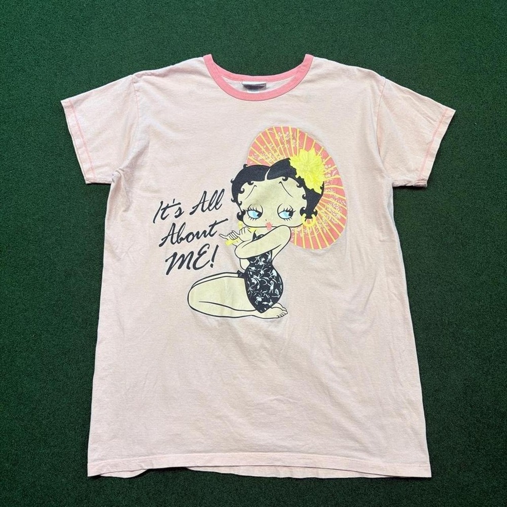 Vintage betty boop tee 2004 Betty boop it's all about me oversized t shirt